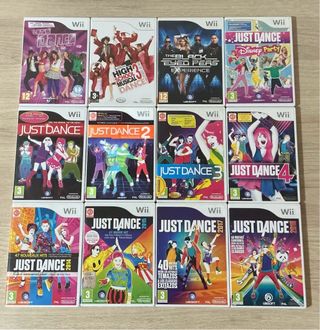 12 juegos Just Dance Wii y WiiU