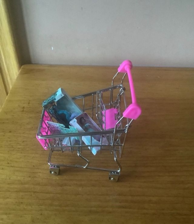 lote de carro con minituras juguete