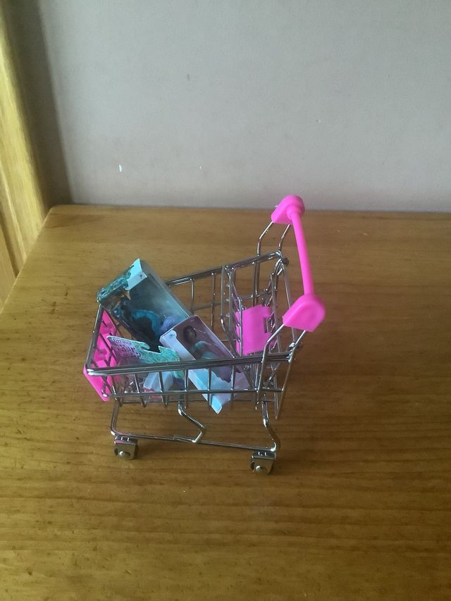 lote de carro con minituras juguete