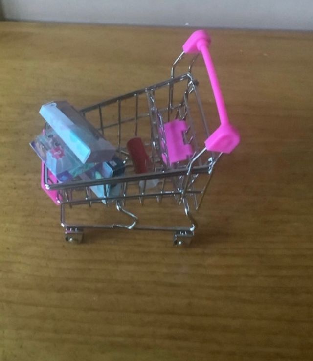 lote de carro con minituras juguete