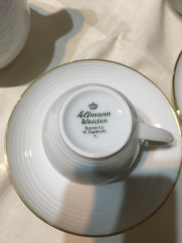 juego de cafe porcelana