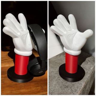SOPORTE CASCOS MANO SUPER MARIO 3D