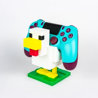 SOPORTE UNIVERSAL MANDO JOYSTICK POLLO MINECRAFT