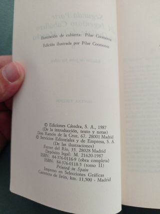 Don quijote de la mancha I y II, Miguel de Cervant