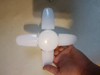 Bombilla led estilo ventilador