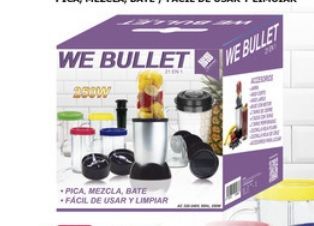 Batidora We Bullet 21 en 1