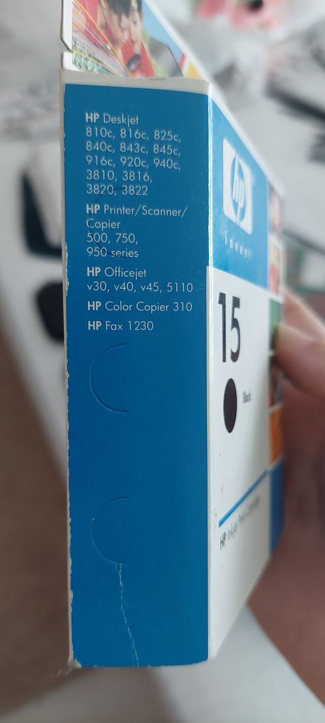 Cartucho Tinta HP 15