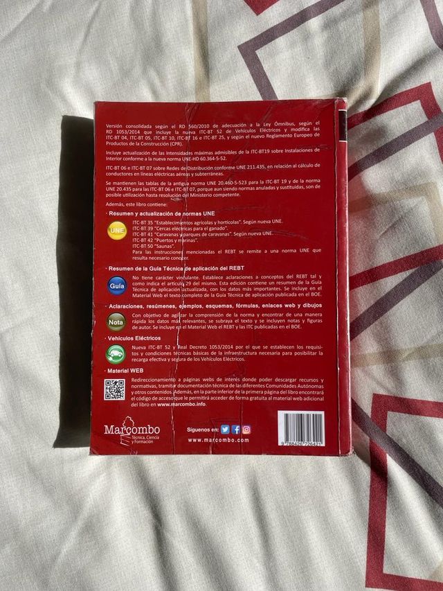 Libro de ReglamentoElectrotécnico para BajaTensión