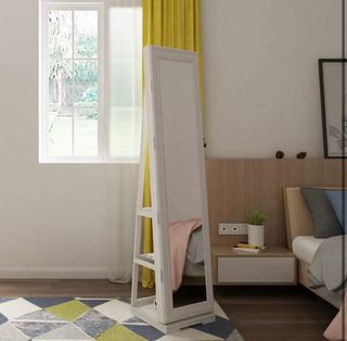 Espejo joyero giratorio