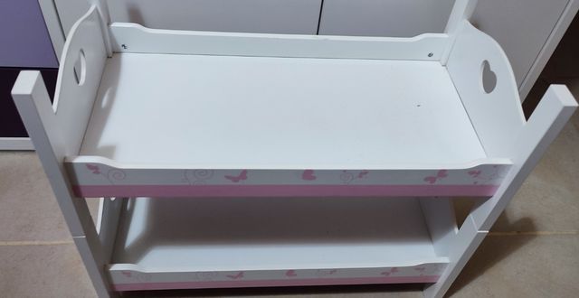 Literas muñecas madera infantil