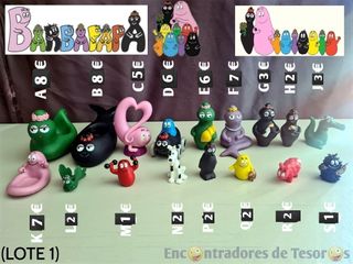 Figuras Barbapapa vintage Lote 2 
