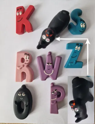 Figuras Barbapapa vintage Lote 2