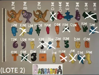 Figuras Barbapapa vintage Lote 2