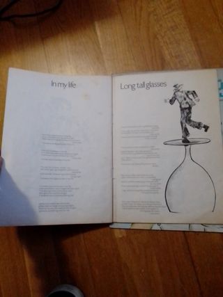 Lp leo sayer "just a boy " + libro dibujos etc