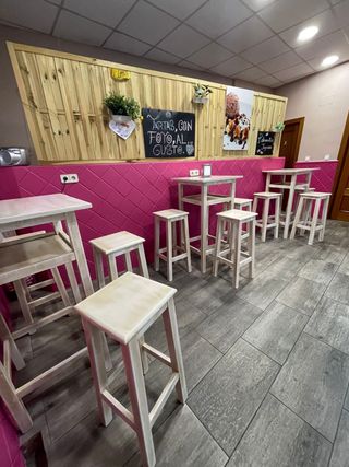 sillas mesas cafeteria nuevas