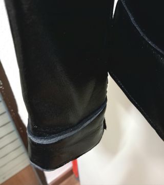 Cazadora efecto Cuero Cuello de Pelo Berenice 