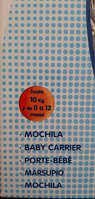 Mochila portabebe Jane