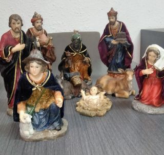 Figuras pesebre.