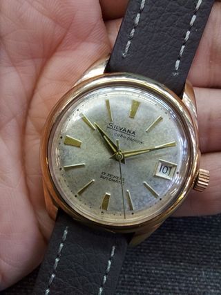 Reloj Silvana automático Swiss antiguo