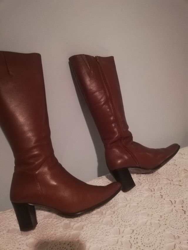 Botas de señora de piel