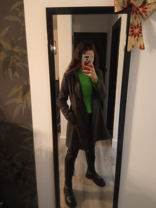 Abrigo gris ColdAlaska