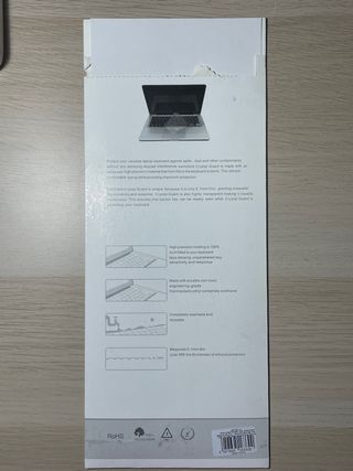 Protección de teclado MacBook
