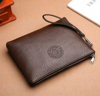 Oferta,Bolso,de mano, cuero,pu hombre de negocios
