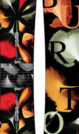 tabla snowboard burton deja vu + fijaciones