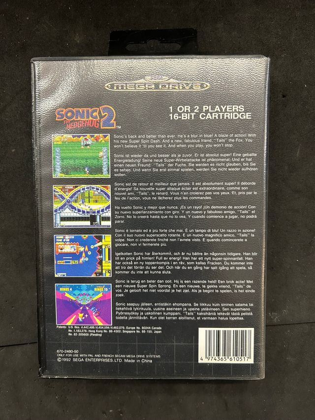 megadrive sonic 2