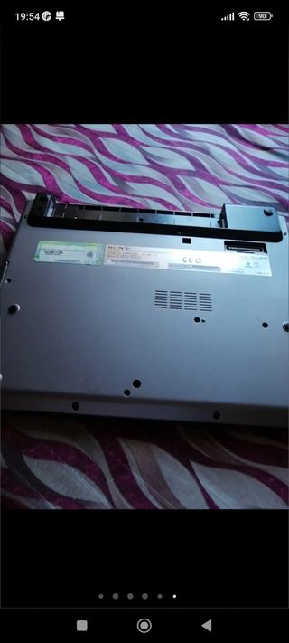 Portátil Sony para piezas