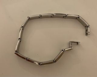 Pulsera acero y oro