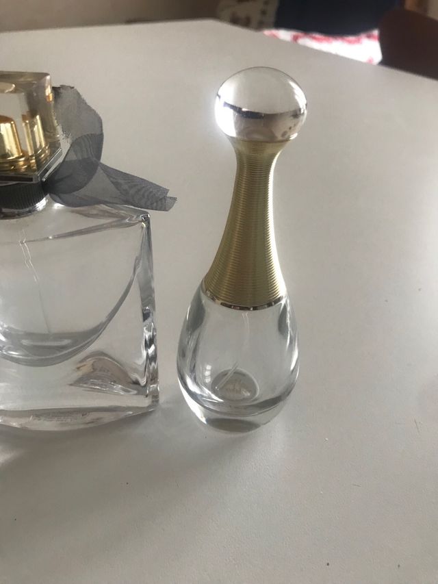 3 Bottigliette profumo vuote