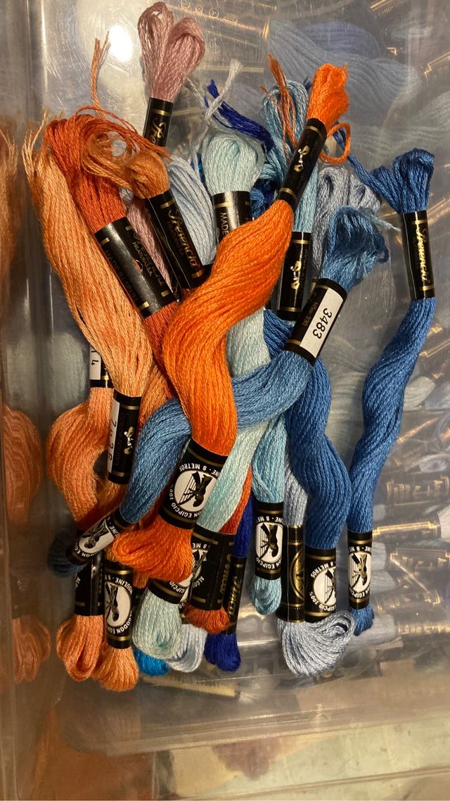 14 hilos Finca Punto de Cruz