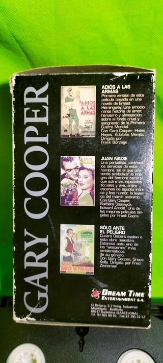 Gary Cooper películas pack vintage