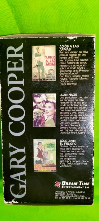 Gary Cooper películas pack vintage