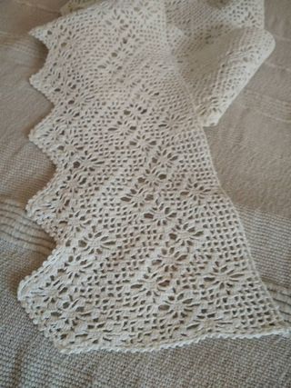 Tira de encaje antiguo