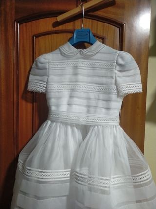 Vestido de organza de comunion