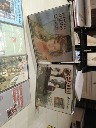Lote casettes cd  flamenco sevillanas 