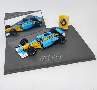 RENAULT F1 TEAM R23 ENGINE RS 23 N°7 JARNO TRULLI