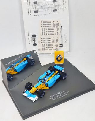 RENAULT F1 TEAM R23 ENGINE RS 23 N°7 JARNO TRULLI