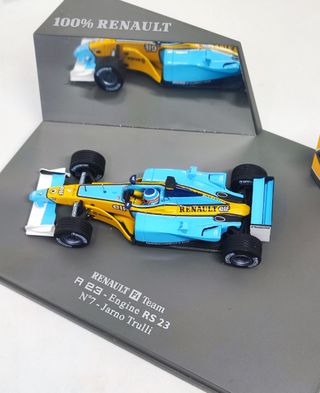 RENAULT F1 TEAM R23 ENGINE RS 23 N°7 JARNO TRULLI