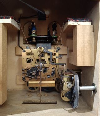 Reloj de cuco muy antiguo Made in west Germany