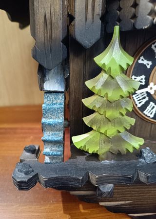 Reloj de cuco muy antiguo Made in west Germany