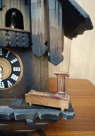 Reloj de cuco muy antiguo Made in west Germany