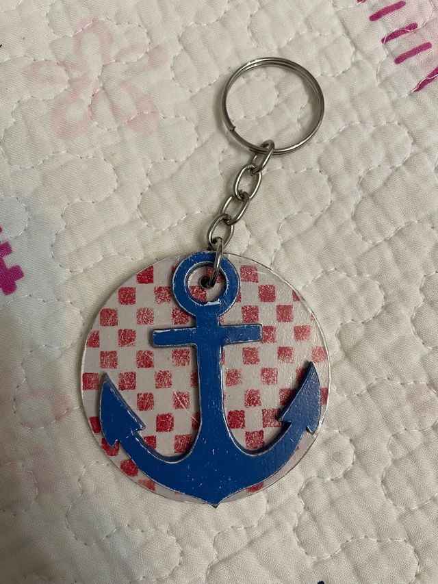 llavero ancla
