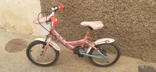 Bicicleta infantil niña
