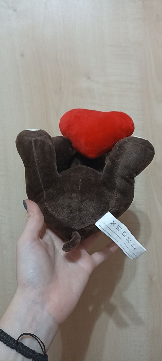 Peluche orsetto con cuore