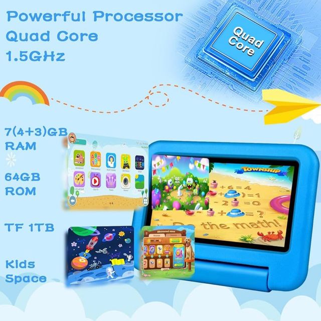 Tablet infantil 7 pulgadas Android 13 A ESTRENAR