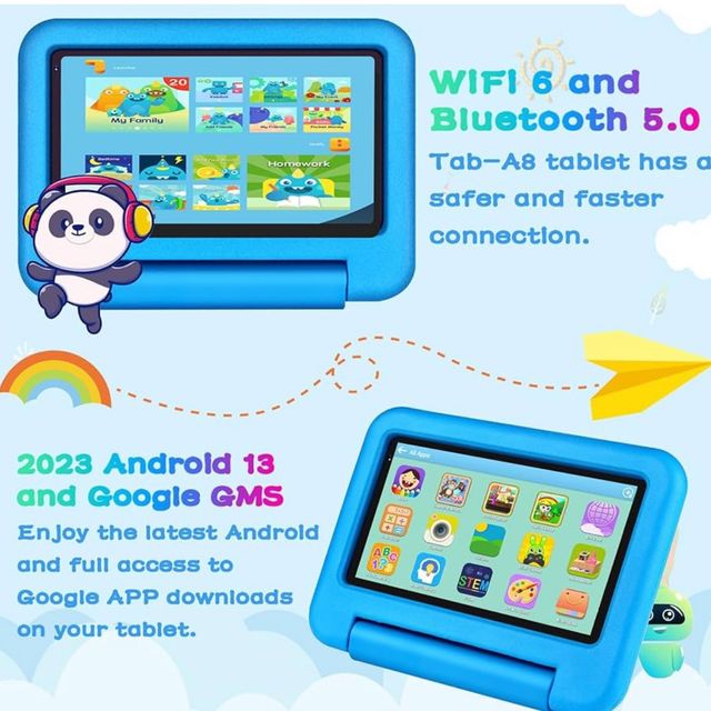 Tablet infantil 7 pulgadas Android 13 A ESTRENAR