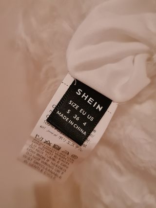 Vestido plumas blanco